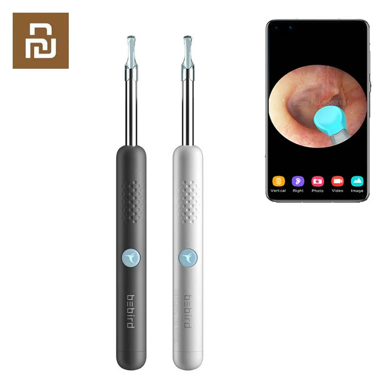 Youpin Bebird R1 3.5mm IP67 HD Visual Ear Spoon In Ear Cleaning Endoscopio Ear Pick Otoscope Borescope Health Care Ear Cleaner