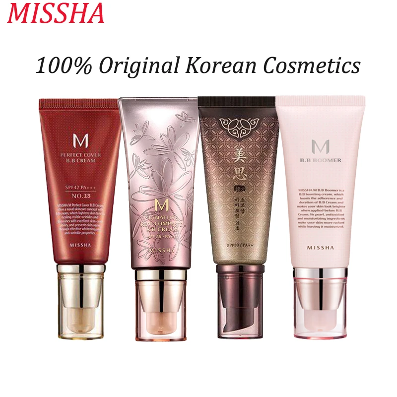 Original MISSHA M Perfect Cover BB Cream Signature Real Complete BB Cream Brighten Makeup Face Beauty Makeup Korea Cosmetics