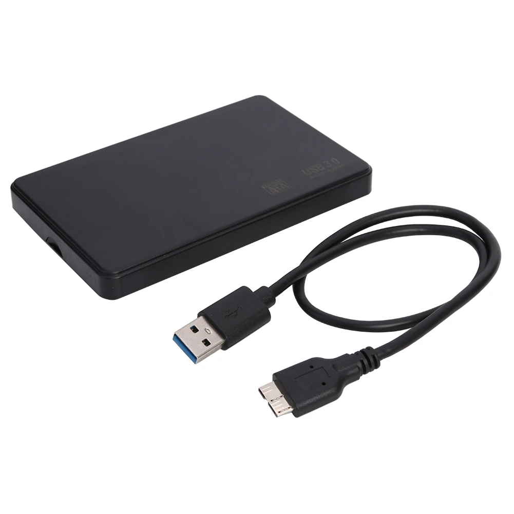 USB 3.0 Hard Drive Case Mobile Enclosure 2.5 inch Serial Port SATA HDD SSD Adapter External Box Support 3TB for Laptop Notebook