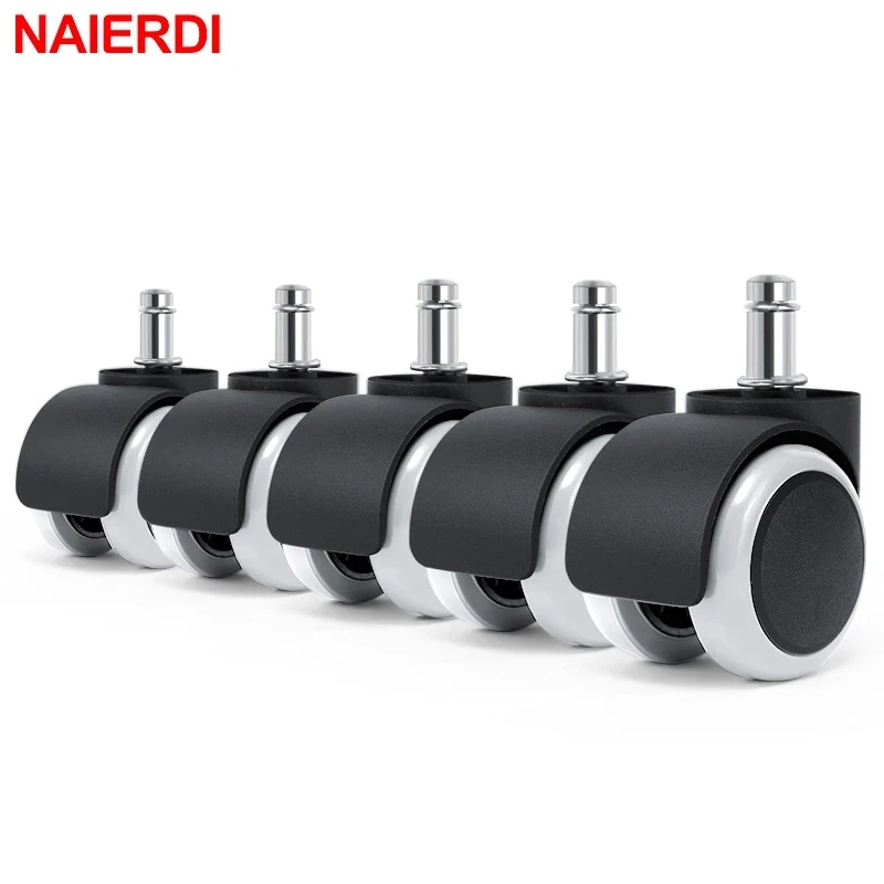 NAIERDI 5pcs 50KG Universal Mute Wheel 2