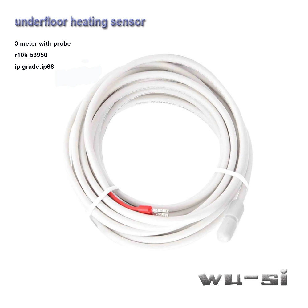 Indoor 3 meter cable floor heating sensor