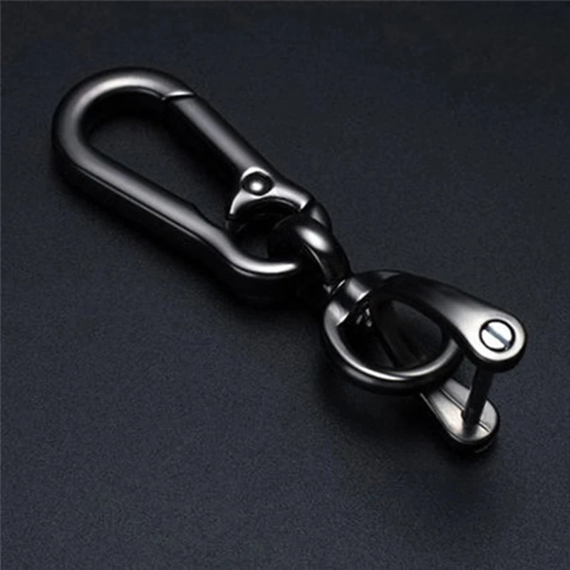 Creative Metal Car Keyring Keychain Gunmetal Plated Key Chain Holder Wholesale Horseshoe Buckle Key Ring Accessories