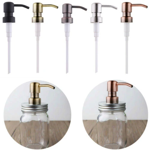 DIY Soap Dispenser Pump Soap Bottle Bird Head Replacement Soap Pump Mason Jars Fits 28/400 Thread Standard For Most Liquid Pumps