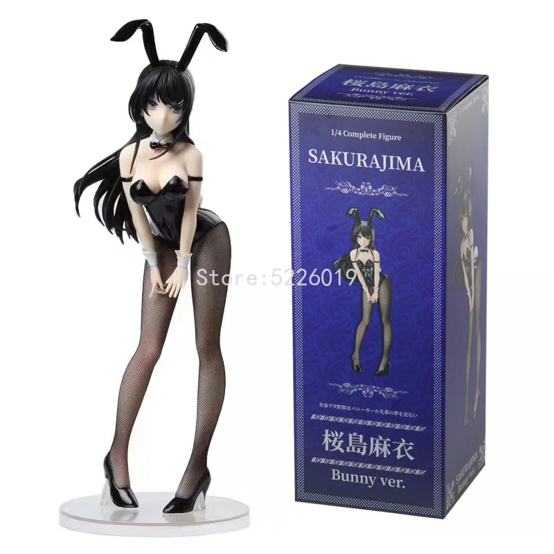 40cm FREEing B-STYLE Sakurajima Mai Anime Figure Rascal Does Not Dream of Bunny Girl Senpai Sakurajima Mai Action Figure Toys