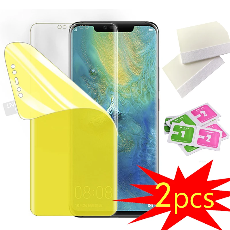 2PCS TPU Hydrogel Film For Xiaomi Mi Max 3 Pro Max2 Mi Max Mix 3 Mix 2s Mix4 Soft Sensitive Full Cover Explosion-proof Protector