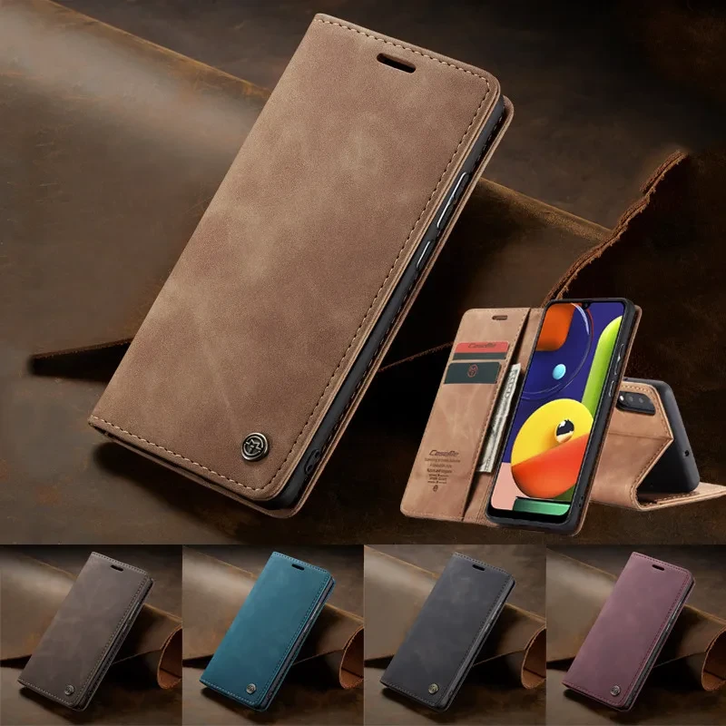 Retro Flip Leather Case for Samsung A12 A32 A42 A52 A72 A51 A71 A41 A31 A21S Wallet Cover For Galaxy A50 A70 A40 A30 A20 S Cases