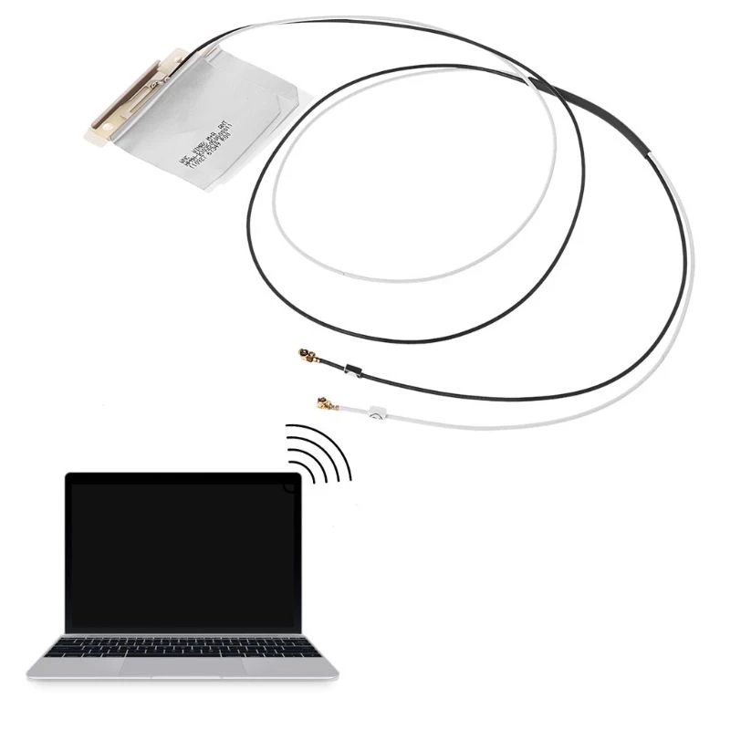 1 Pair Universal Laptop Mini PCI-E Wireless Wifi Internal Antenna ipx ipex u.fl antenna Wlan WWAN EVDO HSDPA HSDPA GSM 3G Wimax