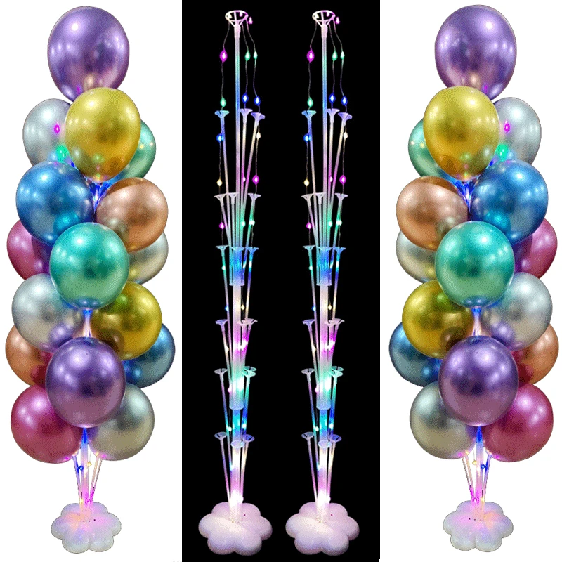 7/13/19 Tube Balloon Holder Balloons Stand Column Eid Balloon Adult Kids Birthday Party Baby Shower Wedding Decoration Supplies
