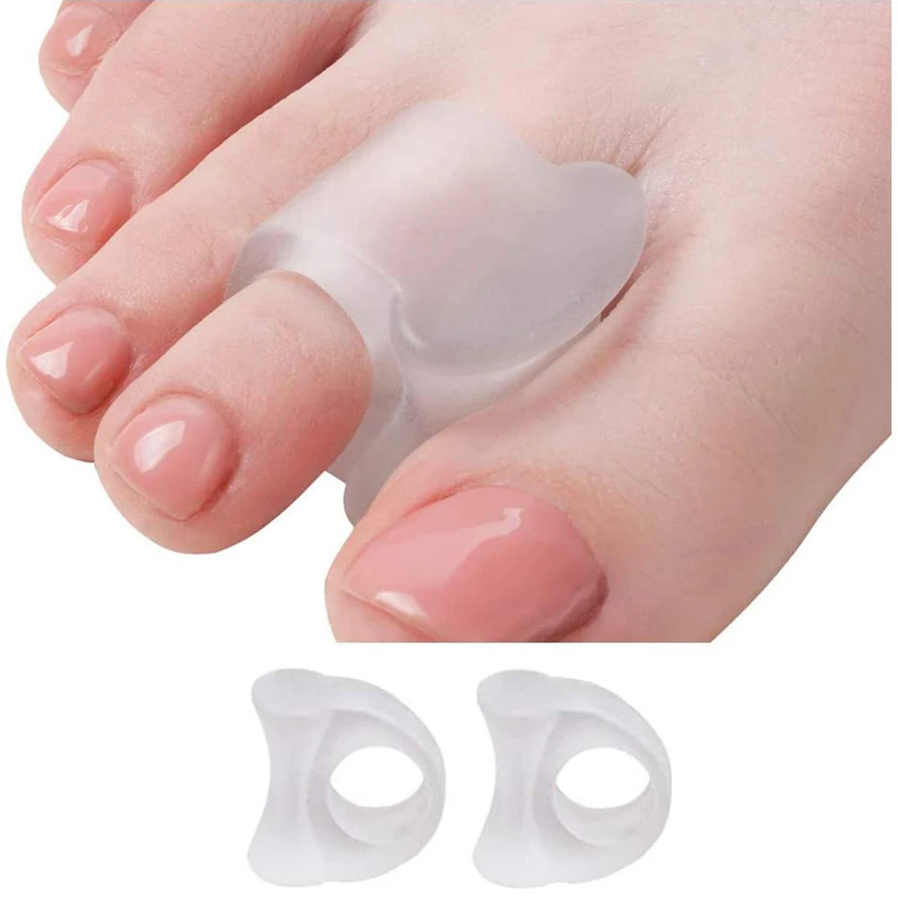2pcs Toe Separator Insoles Ring Separation Hallux Valgus Correction Pad Foot Care Orthopedic Foot Toe Hallux Valgus Correct