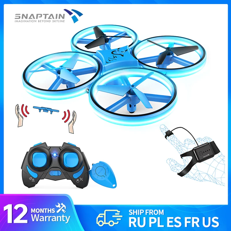 Mini Drone SNAPTAIN SP300 Hand Operated RC Quadcopter Long Flight Time Dron Easy Hand-operated Drone Toy For Kids christmas gift