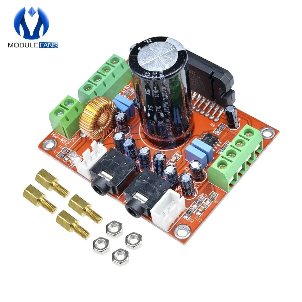 TDA7850 4*50W Car Audio Power Amplifier AMP Board BA3121 Noise Reduction Module XH-M150 DC 12V 4X50W 4X50