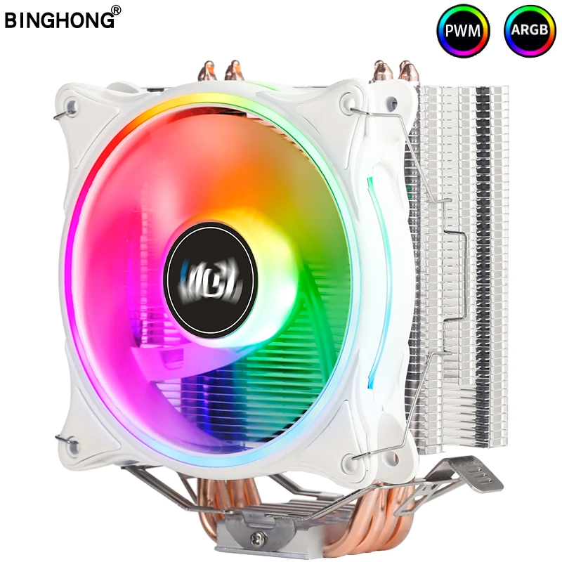 Cpu cooler LGA 2011 Cooling  Fan RGB 120mm 4 Copper pipe X79 X99 Motherboard AMD3 AM4 LGA Intel 1200 1356 1150 1155 1366 Cpu Fan