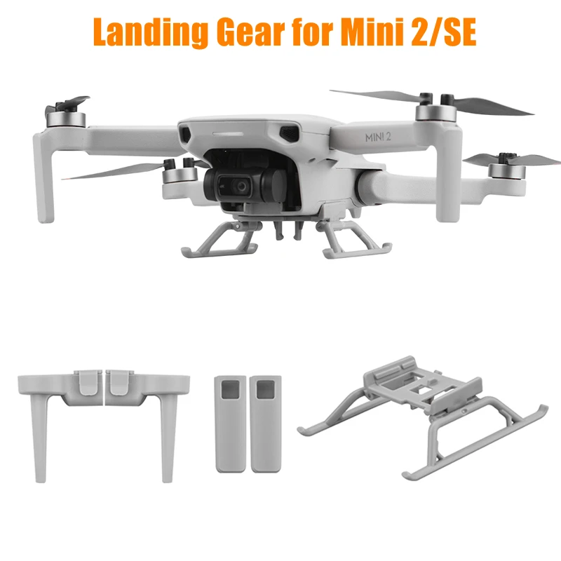 Landing Gear for Mavic Mini 2/SE Height Extended Leg Protector Quick Release Feet Extensions for Mavic Mini 2/SE Drone Accessory