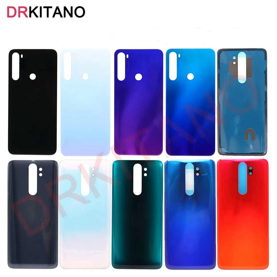 For Xiaomi Redmi Note 8 Pro Battery Cover Back Glass Panel Rear Housing Door Case Replace for Redmi Note 8 Back Battery Cover