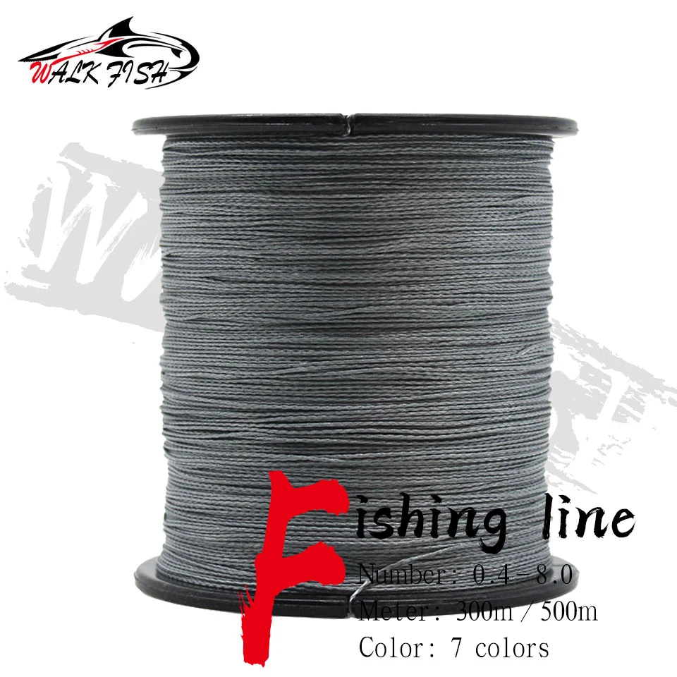 WALK FISH Japan 8X Fishing Line 300M 500M 8 Strands Braided Fishing Line Multifilament PE Line for ​Carp Fishing Wire