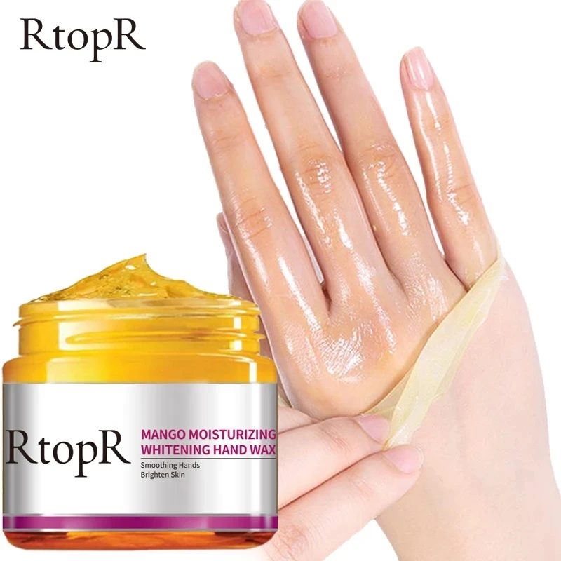 Mango Moisturizing Hand Wax Whitening Skin Hand Mask Repair Exfoliating Calluses Film Anti-Aging Hand Skin Treatment Cream 50g