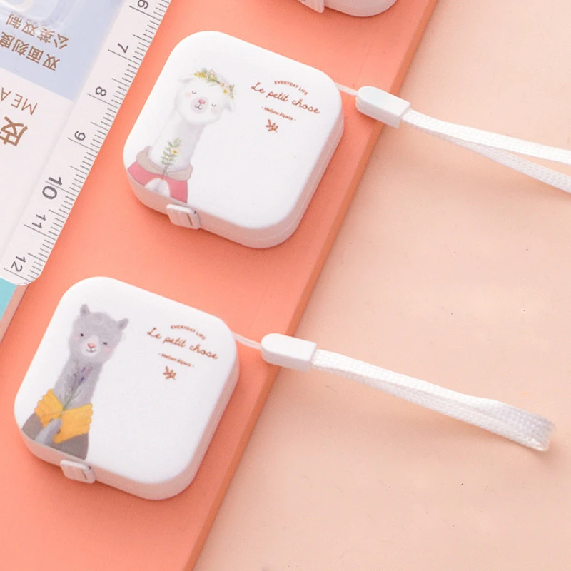 150cm Tape Measure Portable Retractable Ruler Children Height Ruler Centimeter Inch Roll Tape Girls Gifts Leather Ruler