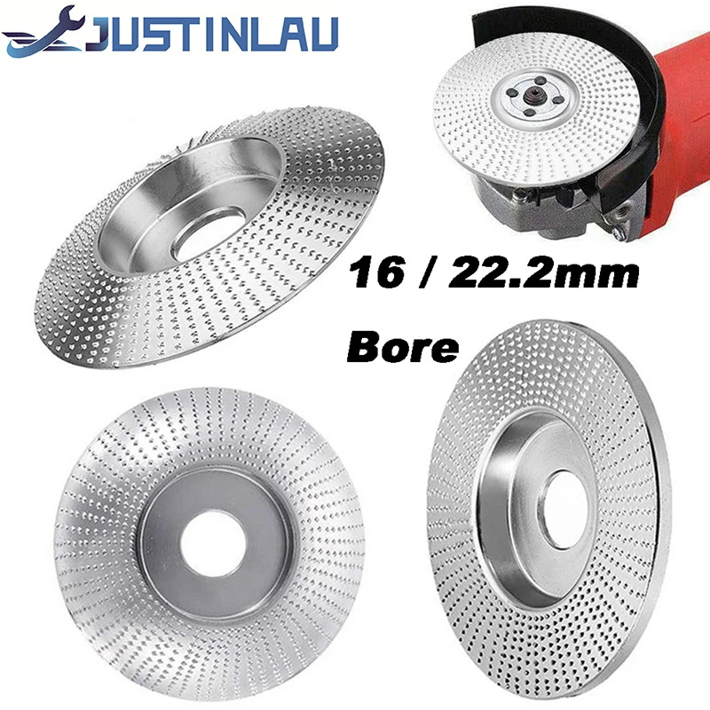 High Quanlity Wood Grinding Wheel Rotary Disc Sanding Wood Carving Tool Abrasive Disc Tools For Angle Grinder 16/22.2mm Bore