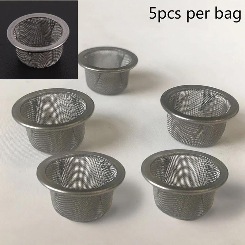 5/10pcs 13MM Screen Filters Metal Ball Smoking Pipe Stainless Steel Screens Tobacco Pipe For Crystal Pipes Smoking Hot Sale