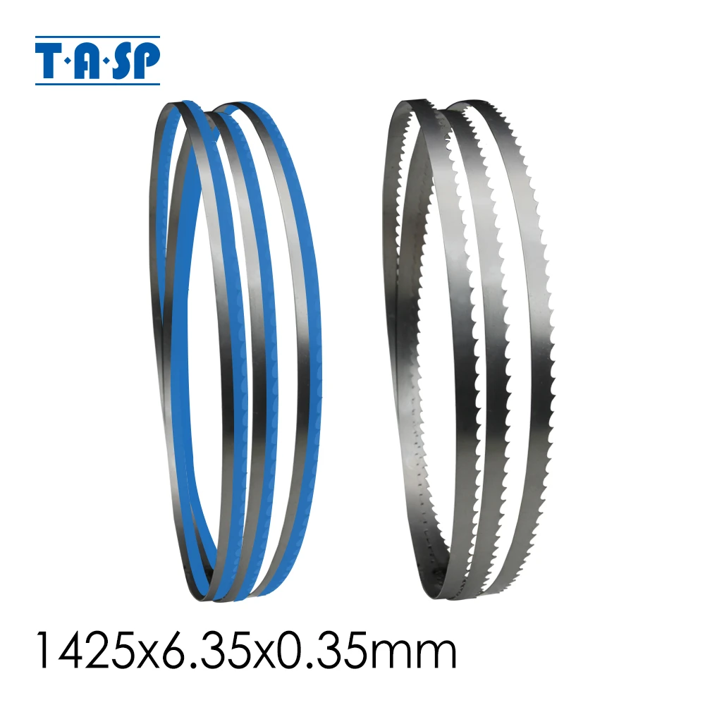 TASP 2pcs 1425mm Bandsaw Blade 1425 x 6.35 x 0.35mm for 8