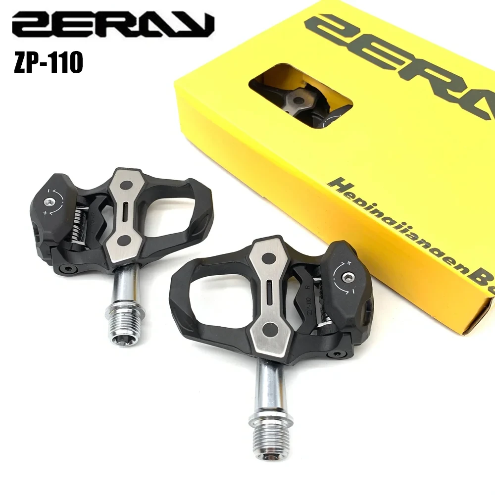 ZERAY ZP-110 carbon fiber bike pedal Suitable for Keo self-locking professional bicycle pedals road bike pedal high quality