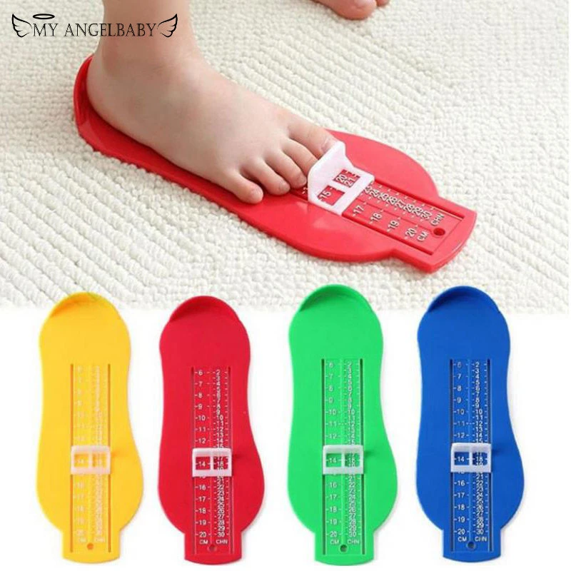 Baby Souvenirs Foot Shoe Size Measure Gauge Tool Device Measuring Ruler Novelty Footprint Makers Fun Funny Gadgets Birthday Gift