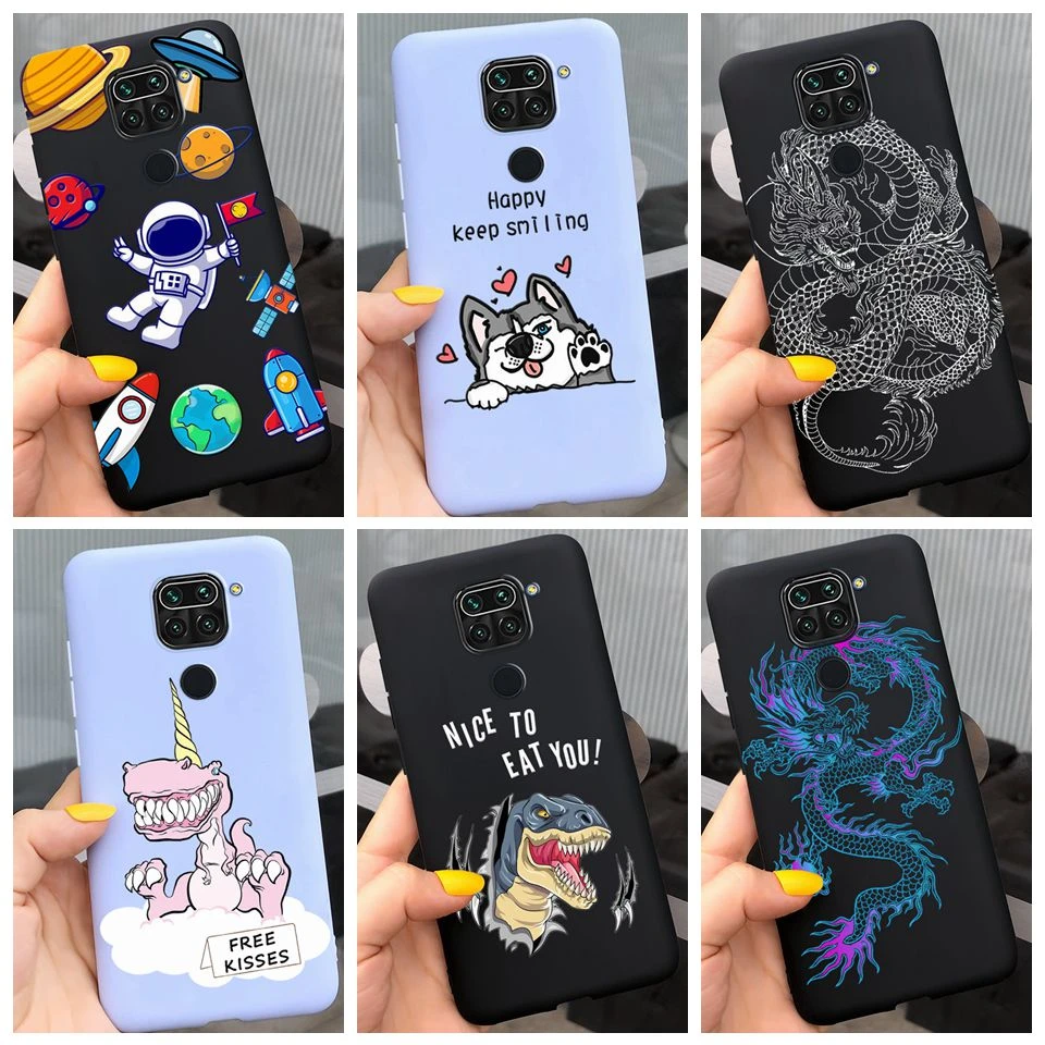 Funny Cat Silicone Case For Xiaomi Redmi Note 9s Note 9 8 8 Pro 8T Back Cover For Redmi Note 8 Pro Note 8T 8 T 9 S Phone Cases