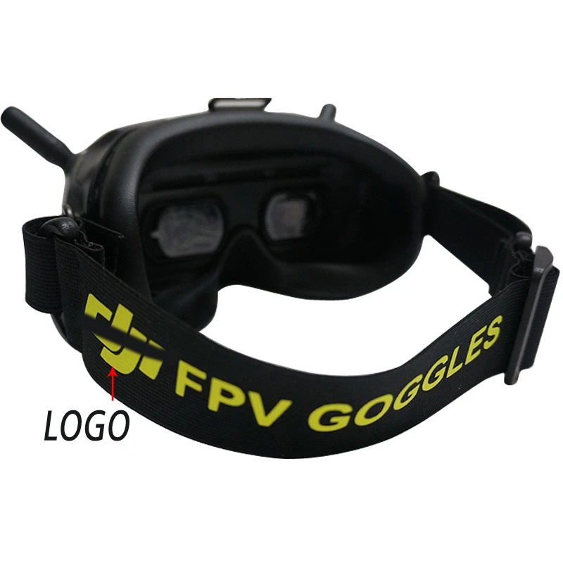 DJI FPV Goggles  Headband,Non-slip, with Battery Holder, Adjustable, Customizable Pattern, Fatshark HDO Skyzone Sky02X EV200D