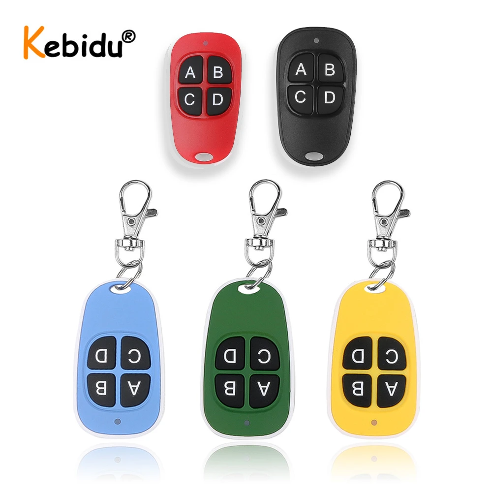 Kebidu 433.92 Mhz Duplicator Copy Code Remote Control Wireless Universal Door Duplicate Key Fob 433MHZ Cloning Gate Garage