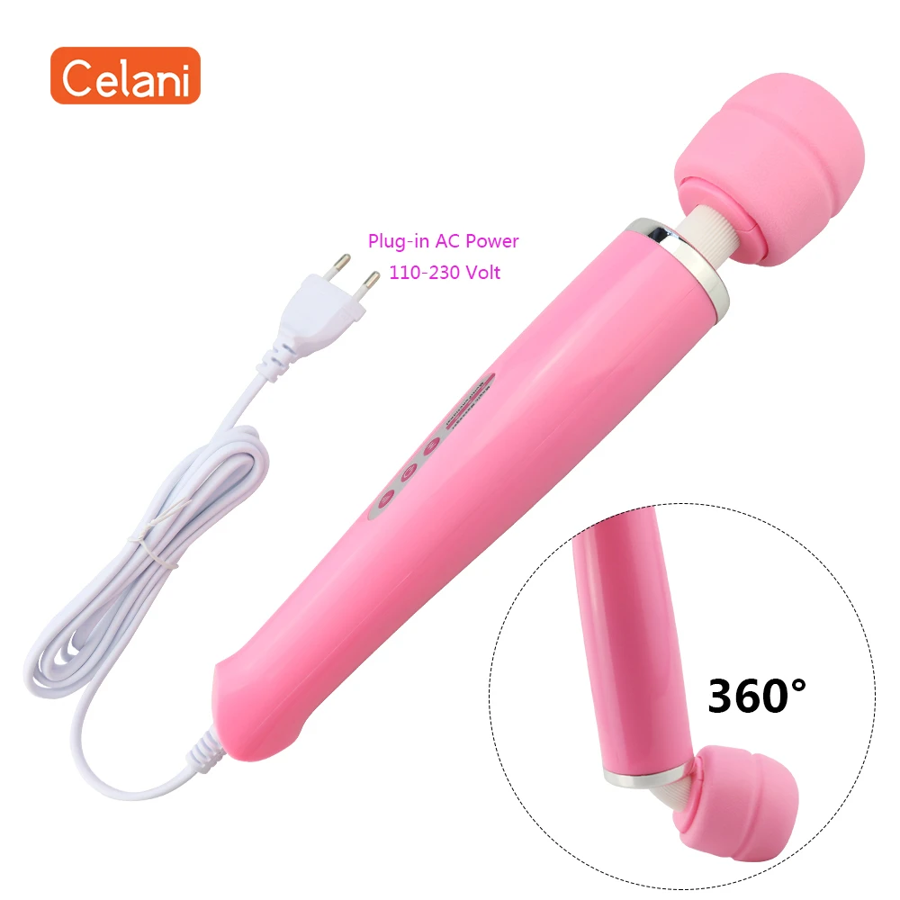 320 * 58mm 10 Speeds Magic Wand Massager Big Magic Wand Massage AV Stick Vibrators Sexy Clit Vibrator Sex Toys for Women