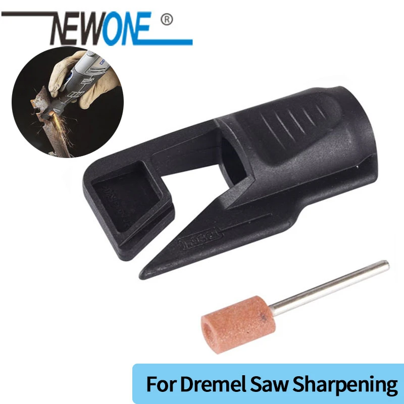 Saw Sharpening Attachment Garden Tool Sharpener Adapter for Dremel drill rotary