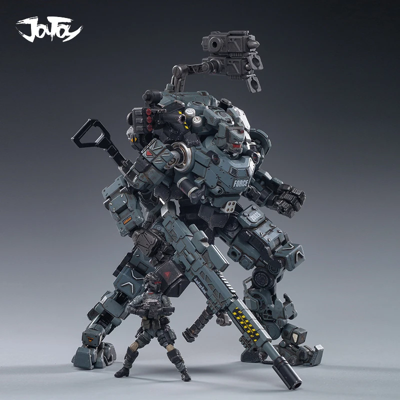 Strengthen JOYTOY Steel bone armour Grey  Mechanical Collection Action Figure Model Finished Product Free Shipping 1/25