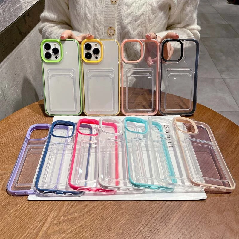 Candy Color Airbag Soft Tpu Phone Cases for iPhone 11 Pro 12 Pro Max Mini Shockproof Cover for iPhone 7 8 Plus XR XS Max Se 2020