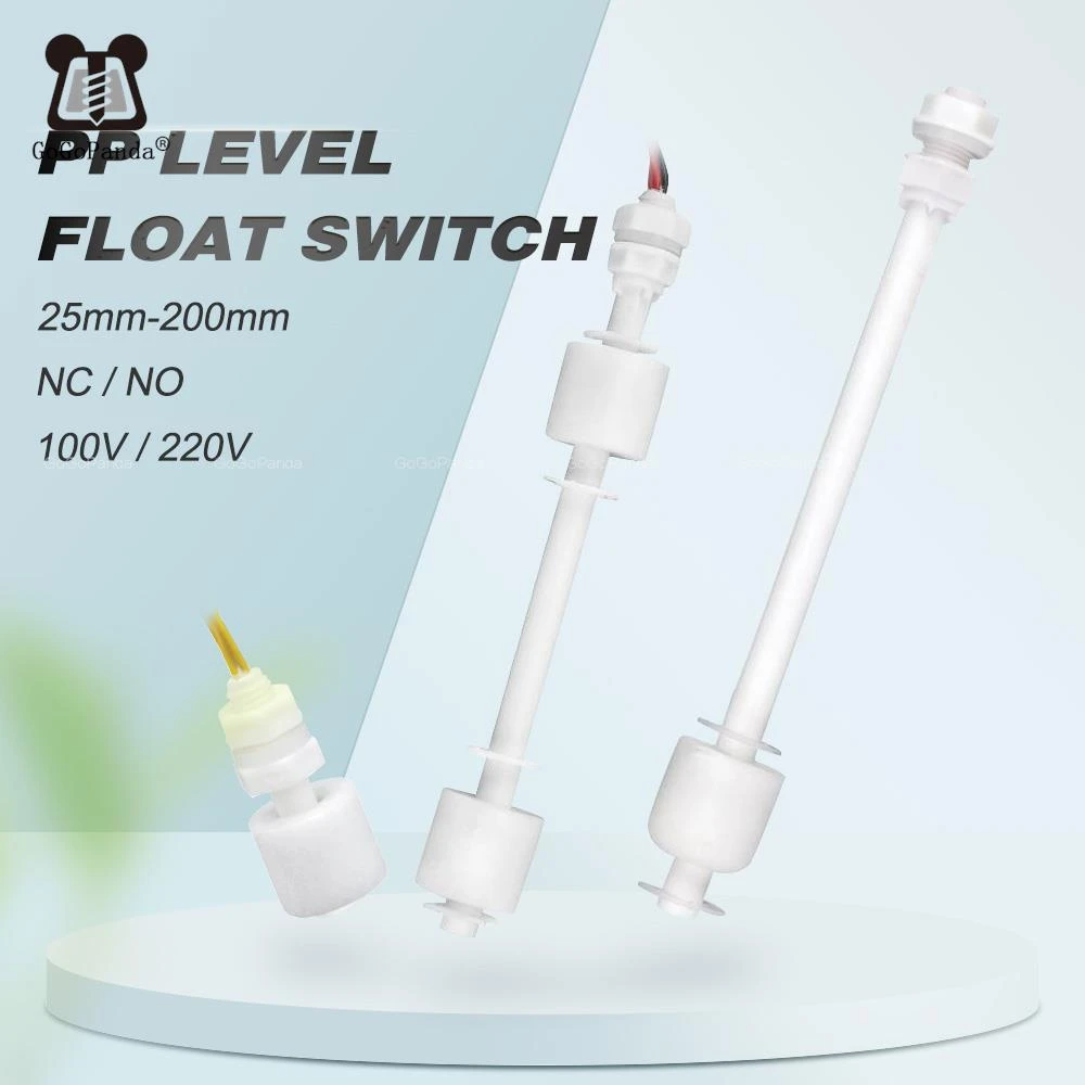 Free Shipping 1PC Float Switch Mini Type Poly Propy Water Level Liquid Sensor Normal Close ZP2508-ZP15010