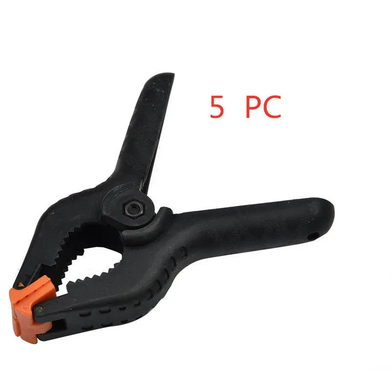 5Pcs/Pack Plastic Nylon Spring Clamp 2in 65mm Phone Tablet LCD  Screen Fastening Clamp Non-slip Handle Woodworking Repair Tool