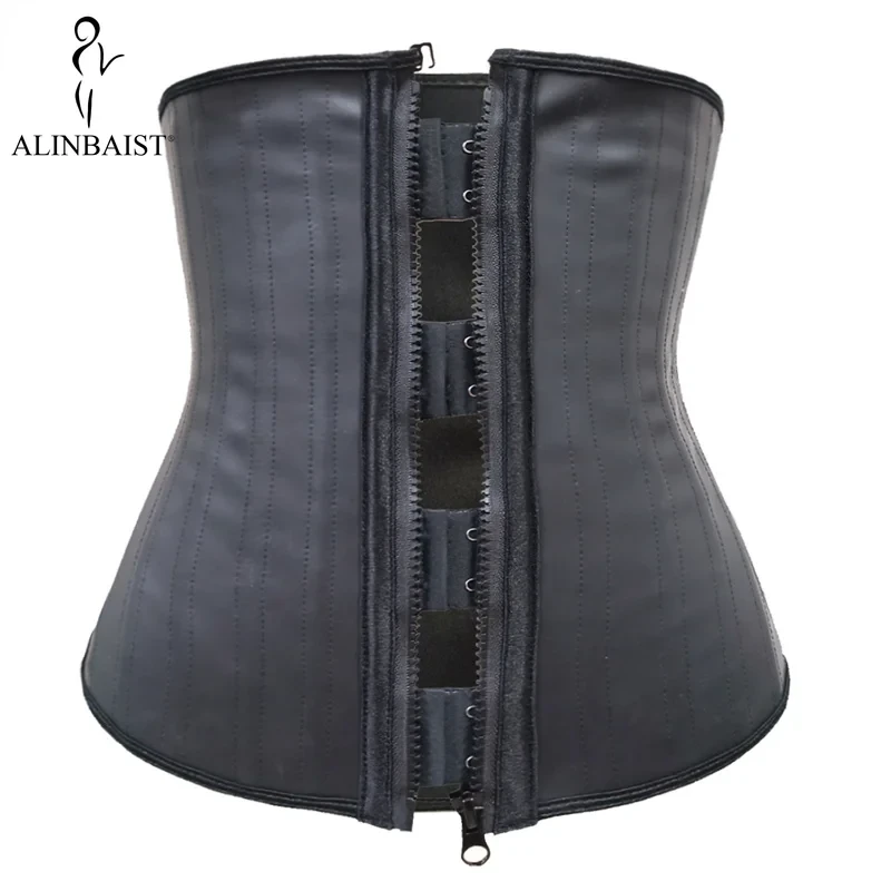 9 Steel Bone Latex Waist Trainer Shapewear Slimming Belt Waist Cincher Body Shaper Girdle Workout Tummy Control Corset for Women