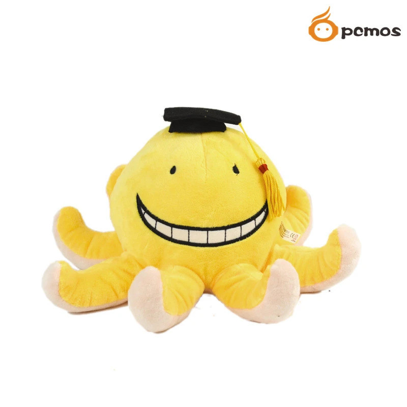 Anime Korosensei Assassination Classroom Teacher Cosplay Mini Plush Toy Stuffed Doll Gift Collection Soft PP Cotton 15cm 2019New