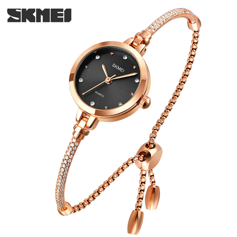 SKMEI Simple Women Quartz Watch Fashion Thin Ladies Watches Casual Female Girl Dress Clock 3Bar Waterproof Relogio Feminino 1805