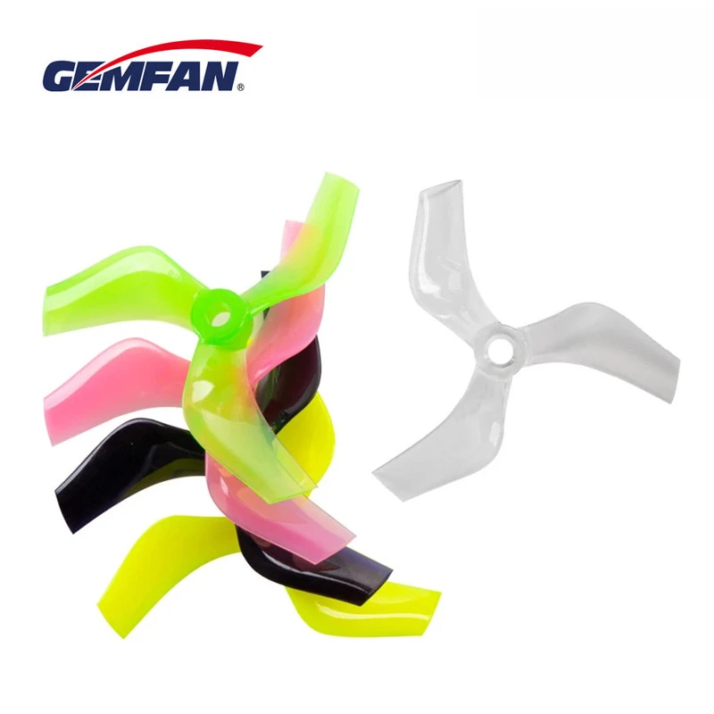 Gemfan D75 Ducted 75mm-3 75mm 3-Blade PC Propeller for RC FPV Racing Freestyle 3inch Cinewhoop Ducted Drones Replacement Parts