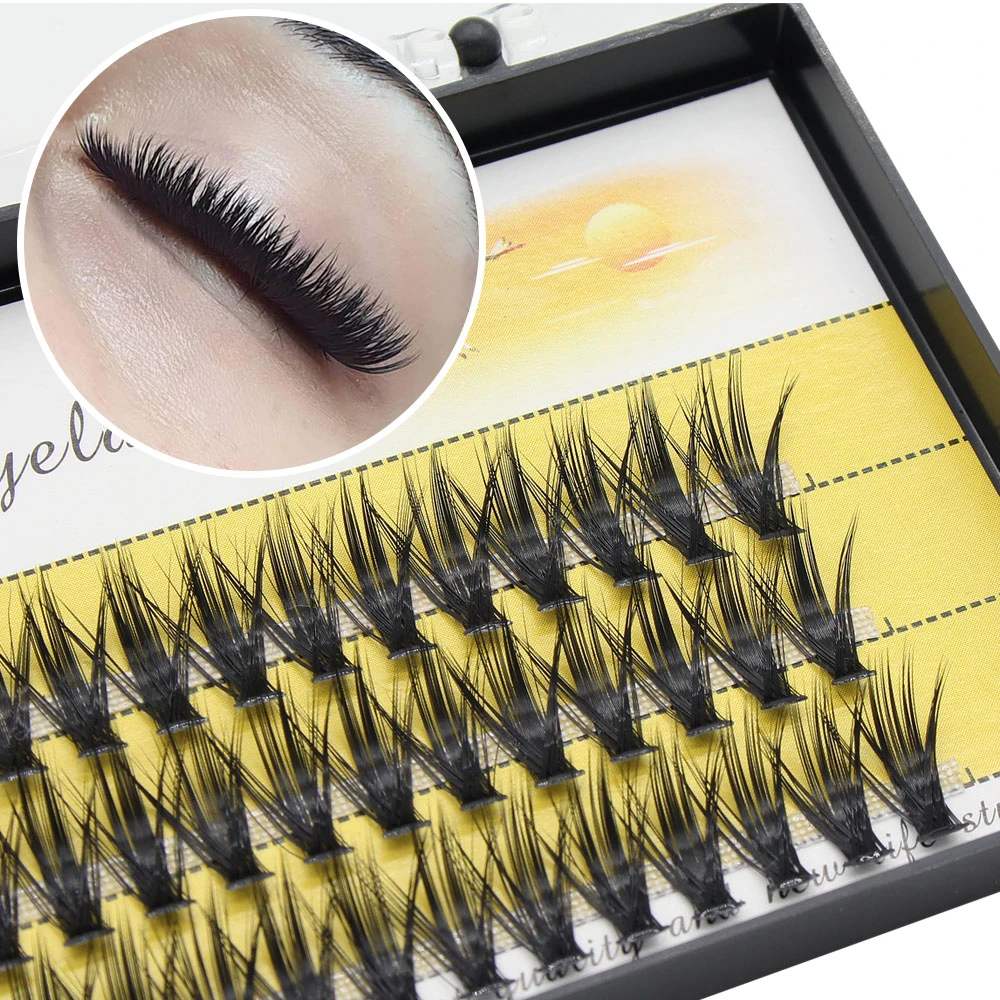 Super Thick 20D/30D Mink Eyelashes Extension Professional Makeup 3D Volume Effect Graft Eyelash Faux False Fake Individual Lash