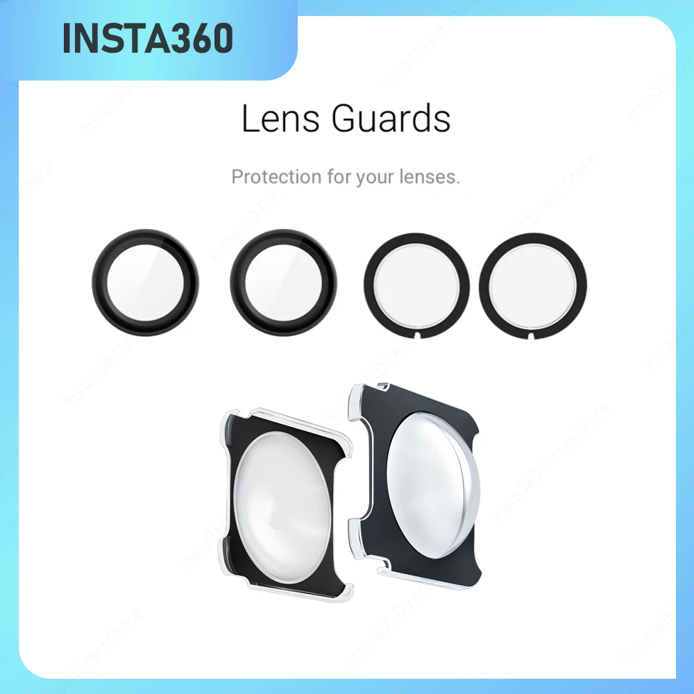 100% Original Insta360 ONE X2 Sticky Lens Guards Action Sport Camera Accessories For Insta360 ONE X2