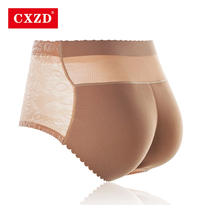 CXZD Women Shapers Padded Butt Lifter Fake Ass Seamless Underwear High Waist Tummy Control Shaper Butt Lift Briefs Hip Panties