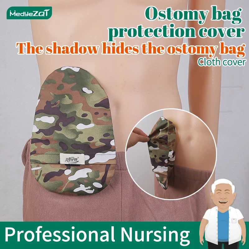Washable Wear Ostomy Bag Pouch Cover