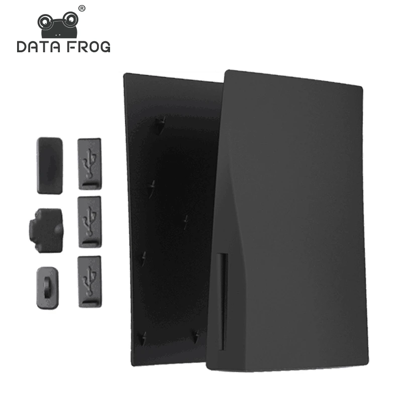 Data Frog Replacement Plate For PS5 Game plate Case Console Skin Protective Cover For Playstation 5 Shell Accessories