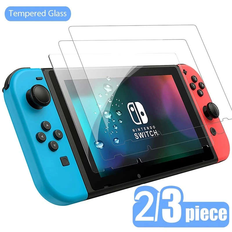 2/3PCS Protective Glass For Nintend Switch Tempered Glass Screen Protector for Nintendos Switch Oled Lite NS Accessories Film