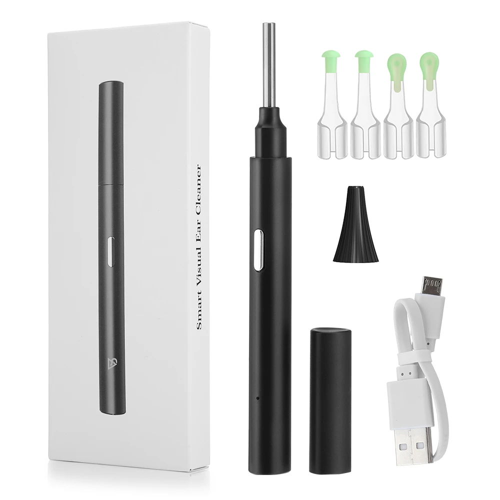 3.9mm Ear Cleaner Endoscope Ear pick WiFi Otoscope HD 1080P Wireless Ear 5-Axis Gyroscope Ear wax Removal Tool ear wax cleaner