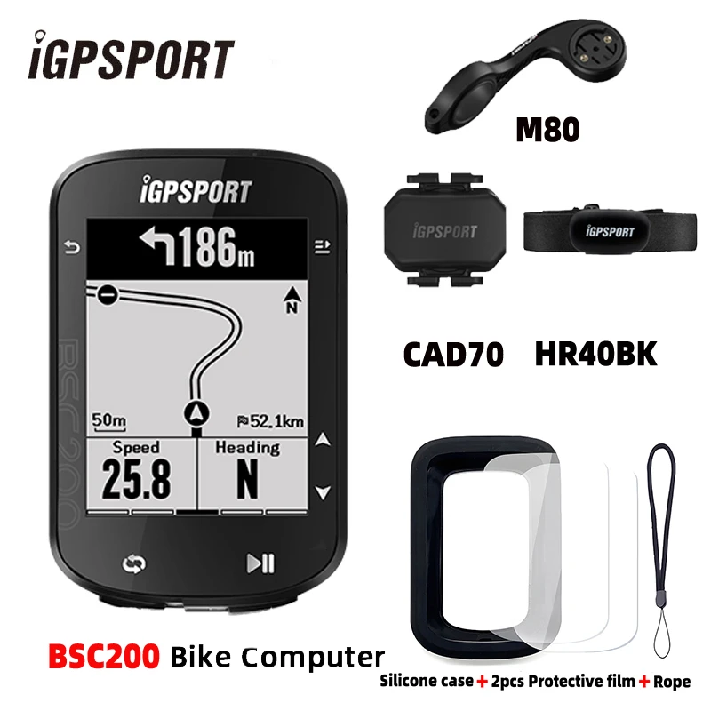 iGPSPORT iGS320 iGS50S Cycling Computer IPX7 Blu5.0 ANT+ GPS 72HBattery Life Wireless Speedometer Bicycle Stopwatch