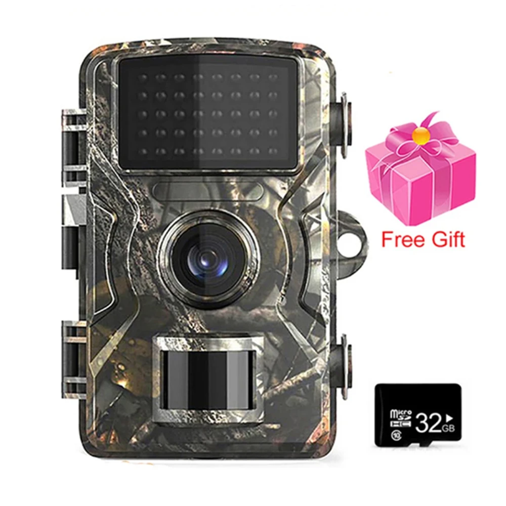 16MP 1080P Wildlife Hunting Trail Game Camera Motion Activated Security Camera IP66 w/16GB/32GB TF Card Hunting Scouting Camera