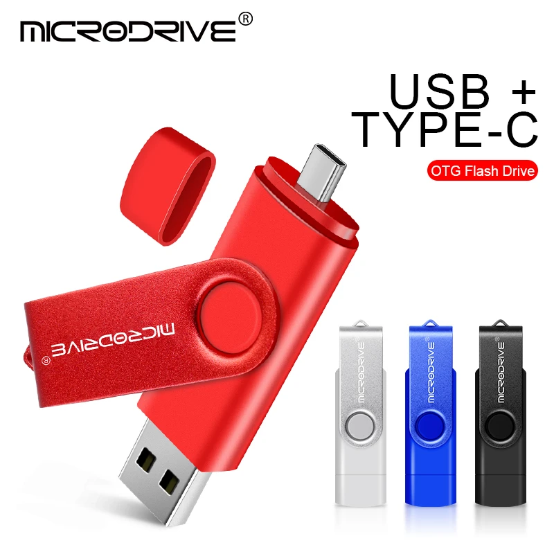 Multifunctional OTG 3 IN 1 type-c USB Flash Drive pendrive 128GB cle usb флэш-накопител stick 8/16/32/64 GB Pen Drive for phone