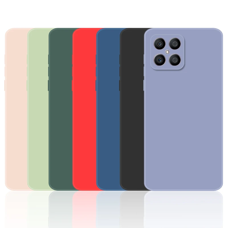 For Huawei Mate 20 Lite Case Cover For Huawei Mate 10 30 Lite 40 Pro Plus 20X Soft Liquid Silicone Shockproof Bumper Phone Case